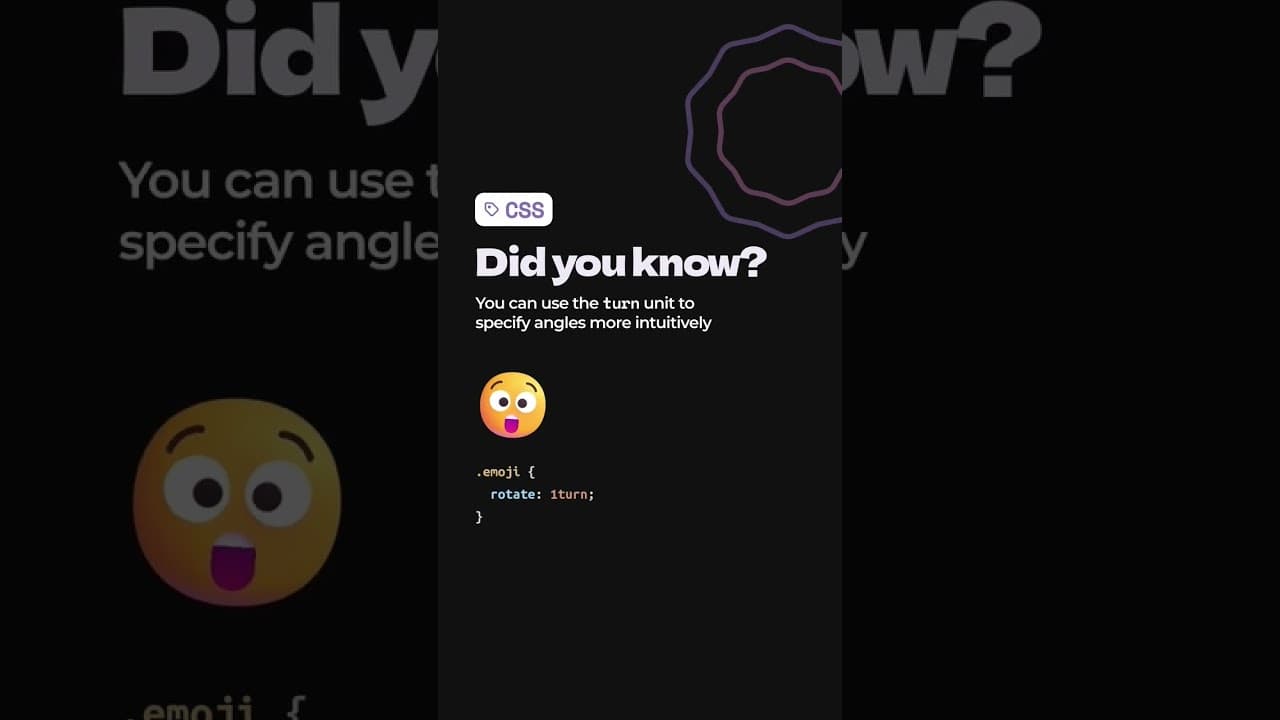 CSS Degrees Radians #coder #css #coder #shorts #short #programming #csstricks